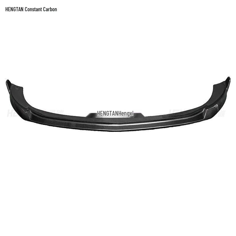 Compatible with 2021-2024 Mercedes-Benz E-Class W213, Carbon Fiber Front Lip Splitter Spoiler.