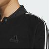 Adidas FW24 3-Stripes Warm Series Loose Casual Long Sleeve Jacket Unisex Jacket Black JI6638