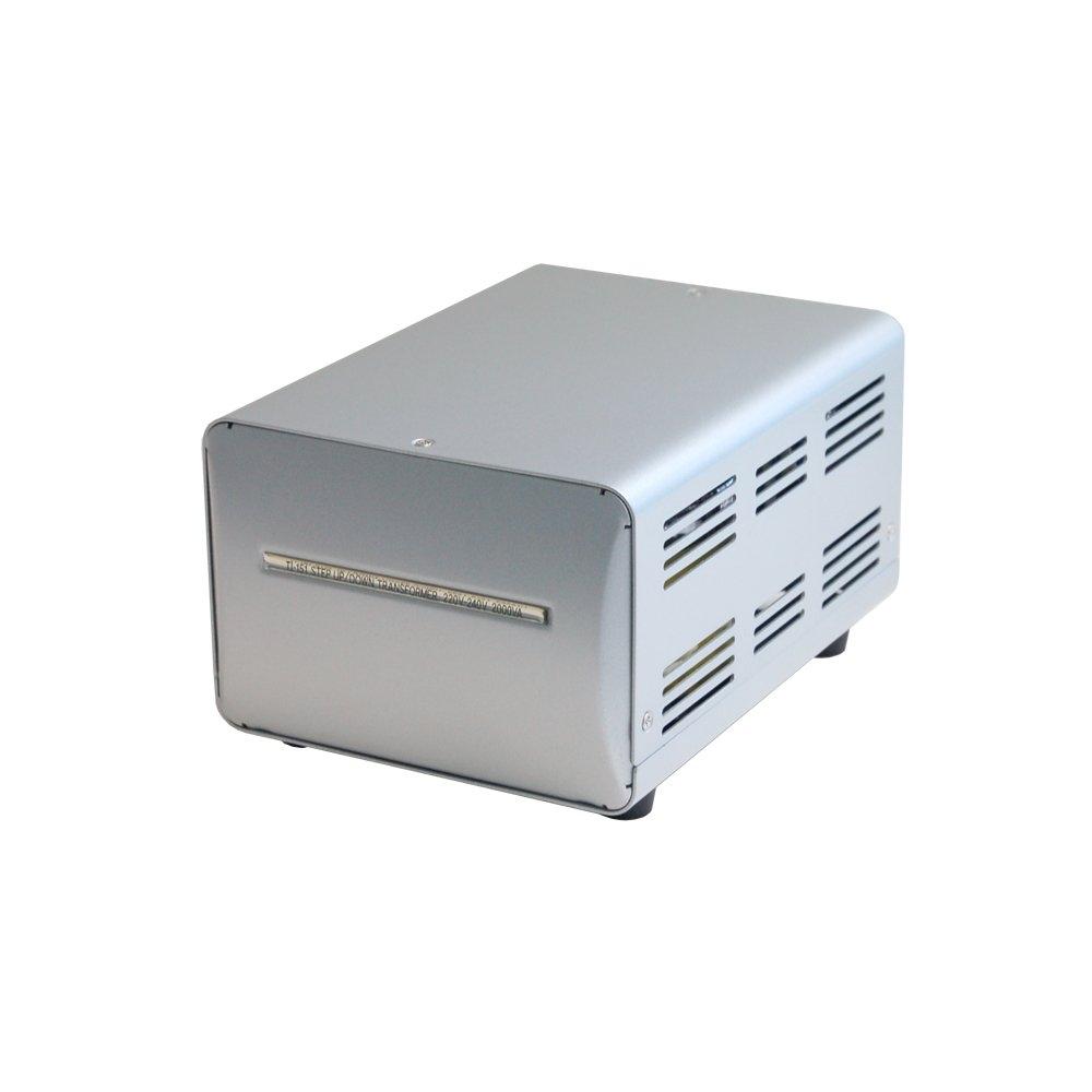 Kashimura NTI-151 Transformer for Overseas and Domestic Use AC 220V ~ 240V 2000W Main Unit Power Plug A Plug, Output AC Dual Type (2 Pieces Included
