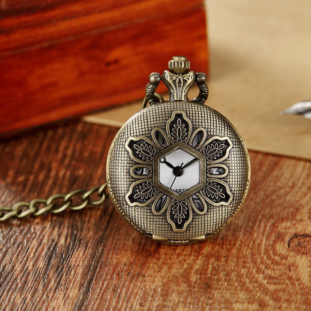 Vintage Pocket Watch Collection Quartz Universal Casual Vintage Pendant Pocket Watch