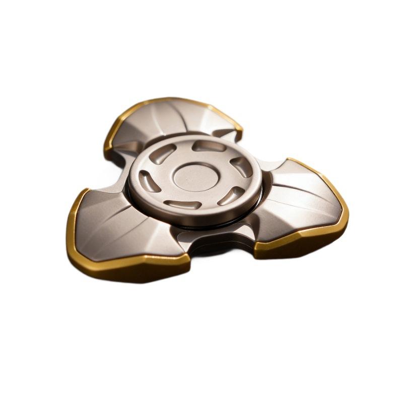 

Cool Alloy Fidget Toy Stylish EDC Hand Spinner Fun Stress-Relieving Toy ADHD Concentration Toy Office Relaxing Gadgets Idea Gift