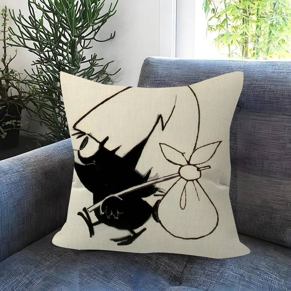 Cartoon CCalimero fun Pillowcase toon Gift Cushion Cover Bedroom Home Sofa Chair Seat Decor pillow case