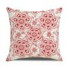 Nuova Copricuscino Decorativo Nordic Moderno Semplice in Lino Copricuscino per Divano con Motivo Geometrico