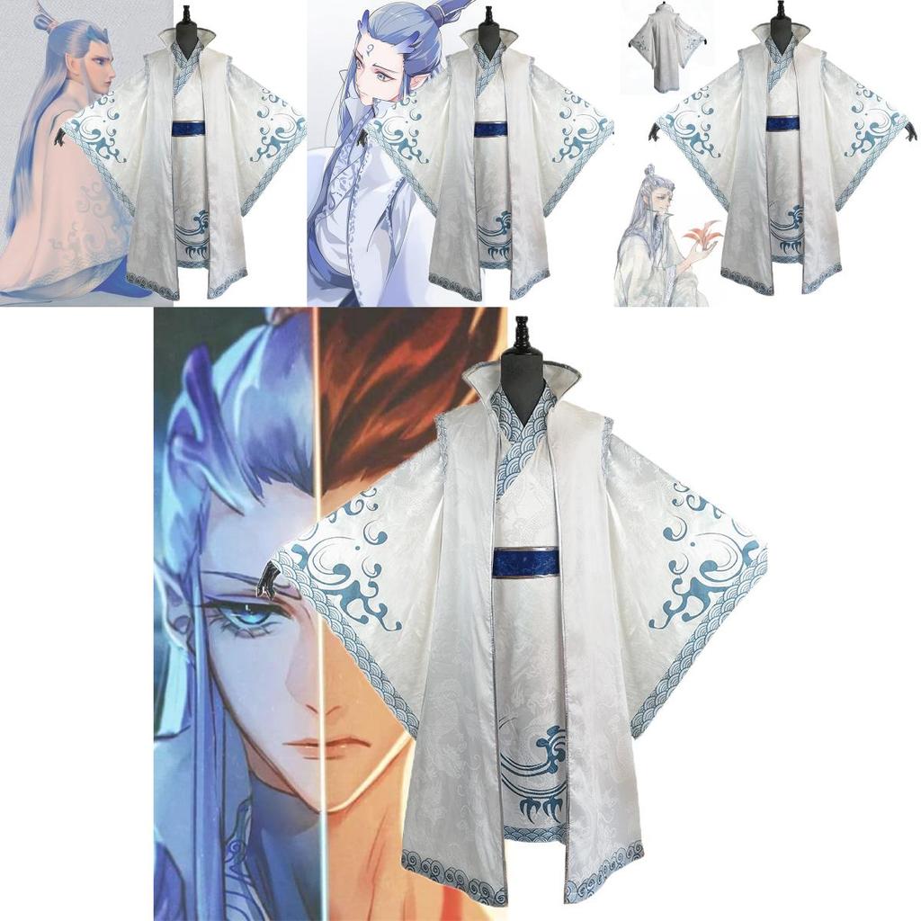 Stylish Ne Zha Ao Bing Cosplay Costume Set With Exquisite Workmanship And Perfect Stitches