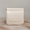 1Pc Mini Lipstick Key Jewelry Cosmetic Bag Women Portable Automatic Closing Makeup Storage Bag Pouch PU Earphone Coin Handbag