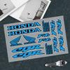 AAGA1 BLUE-S Decal Set High Quality Printed and Cut Stickers Motorcycle Sticker