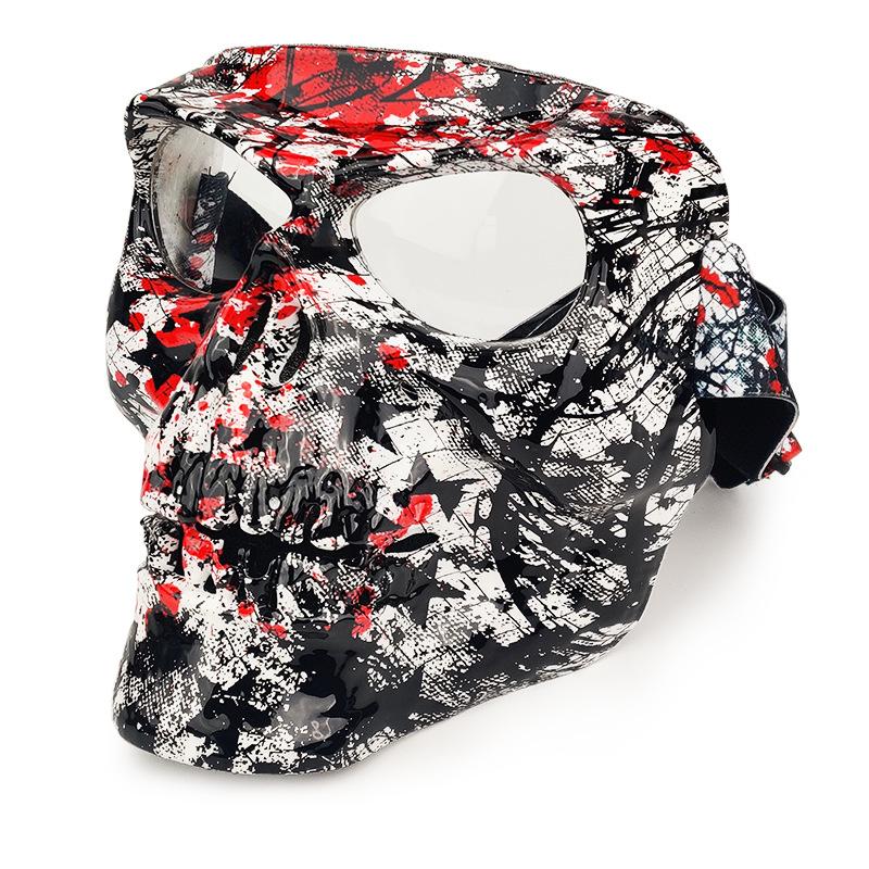 Glasses Water Turning Ghost Head Goggles Mask Motorcycle Riding Mask Windproof Warm Outdoor Protection