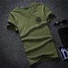 Moda Uomo Casual Estiva Primaverile Camicie e Camicette Scollo a V Manica Corta