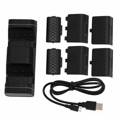 Game Controller Ladestation Schnellladung Kontrollleuchte DC 2,4V 2x350mA Ausgang Spiel