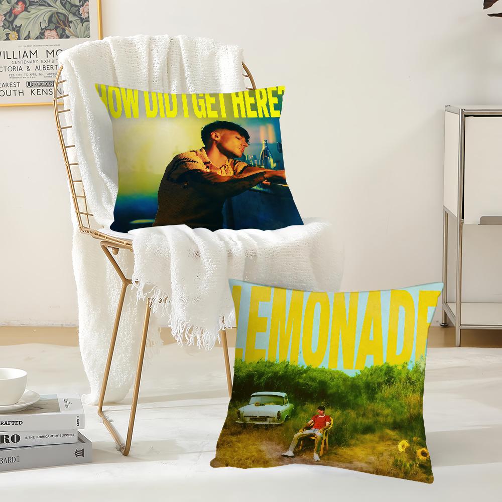 Singer L-Louis T-Tomlinson How Did I Get Here Pillow Case Suitable For Bedrooms Living Rooms Cars Home Decoration