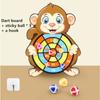 Educational Toy - Cartoon Animal Dart Board Sticky Ball - Perfect Christmas Gift for Kids Christmas, Thanksgiving  Gift