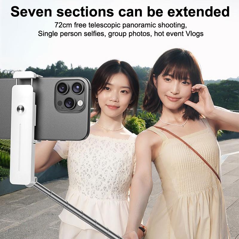 Bluetooth Wireless Handheld Selfie Stick Stand Foldable Retractable Phone Holder Portable Mini Travel Selfie Stick Bracket