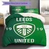 LUFC Logo Bedding Quilt Set Quilt Cover Pillowcase Home Decoration Birthday Gift (1 * Duvet Cover + 2 * Pillowcase, Without Core)