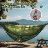 Camping Hängematte Outdoor Camp Hängematte mit Netz Pop-up Freizeitausrüstung mit Moskitonetz für Vater Kollegen Familie Freunde