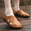 Summer Sandals Men's Sandals and Slippers Men's Soft Bottom Non-slip Casual Beach Shoes