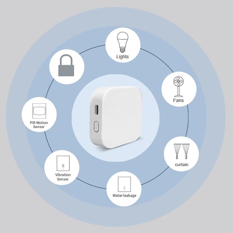 eWeLink Zigbee Wireless Smart Sensor, Tiny Portable Temperature & Humidity Monitor for Alexa/Google/Home Assistant