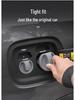 Silicone Waterproof Magnetic Charging Port Cover for Ideal L6-L9 Cars - Black Tech Accessory