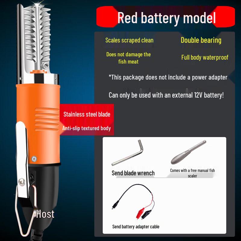 Qiwei Commercial Automatic Electric Fish Scaler