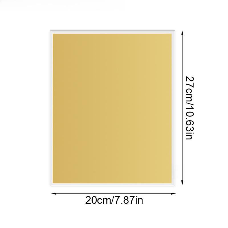 

1PC Film Coating Stickers Business Scratch Off Sticker DIY Rectangle Festivals Scratch Sticker Labels Party 20cmx27cm золотий
