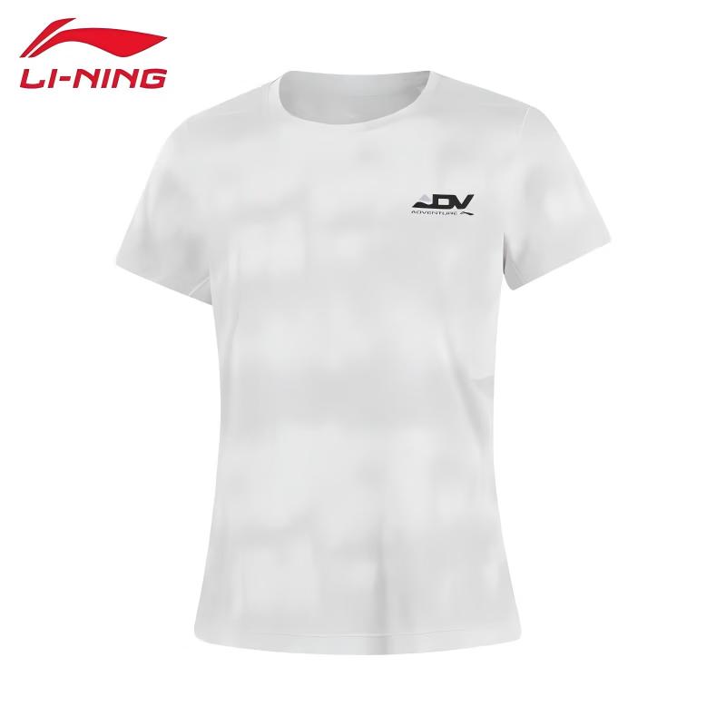 LI-NING 2026 Fashion Women s Short-Sleeve T-Shirt ATSW580 L