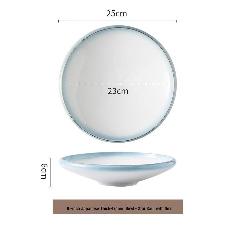 ZISIZ 10-inch Dinner & Salad Bowl