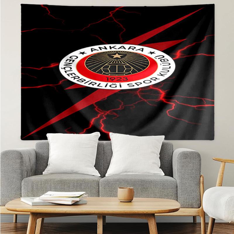 1PC Genkelbigli Club Sports Tapestry, Unique Design Tapestry, Suitable for Bedroom,Livingroom, Playroom,Heartwarming Holiday Gifts
