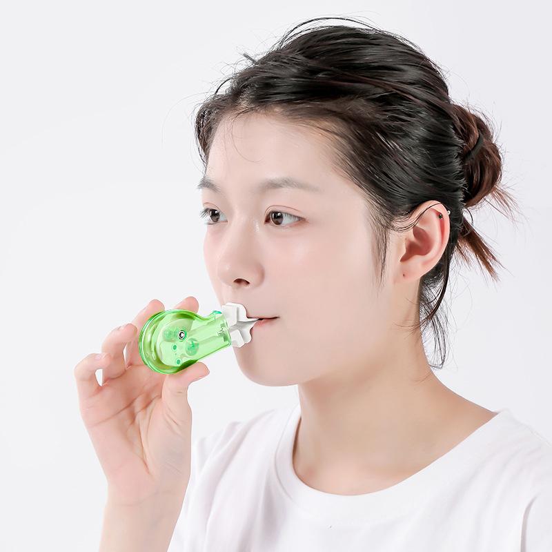 Entrenador de Músculos Labiales Orales Reduce la Respiración Bucal Fácil de Usar Ejercitador Facial Ejercitador Facial Portátil Herramienta de Entrenamiento de Cierre