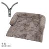 Soft Plush Dog Mat Sofa Pet Couch Mat for Dogs Plush Cushion Furniture Protector Pet Cover Removable Dog Blanket with Zipper