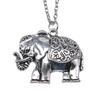 Elephant Head Pendant Necklace Lucky Boho Tribal Style Jewelry 45cm or 70cm Long Chain