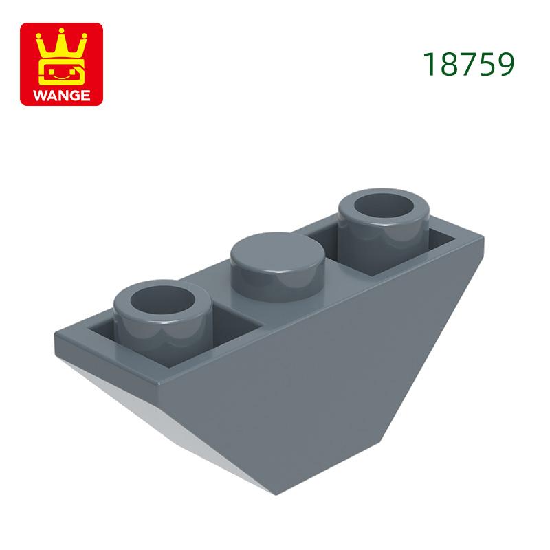 114 Stück/Los 18759 Schrägstein umgekehrt 45 3x1 Baustein Moc Farb-Zubehör Kompatibel mit featuring Brick DIY Kinderspielzeug Montagebausteine