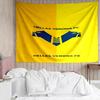 Hellas Verona Fc Crest Tapestry, Unique Design Tapestry, Suitable for Bedroom,Livingroom, Playroom,Heartwarming Fan Holiday Gifts