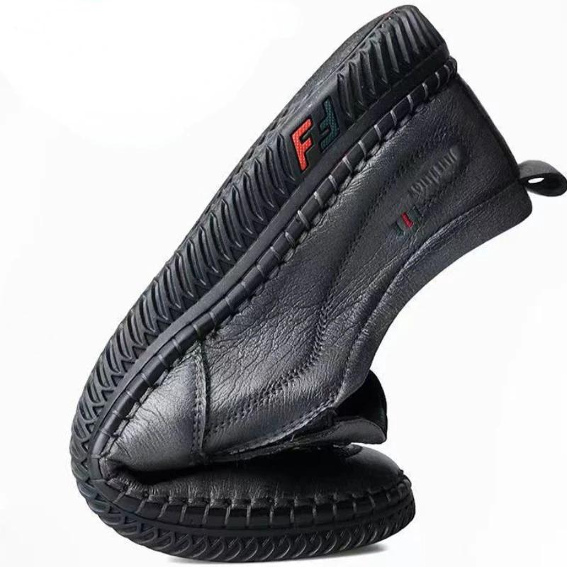 Fashion Summer Men's Business Leather Shoes Fashion Slip on Men's Casual Shoes comfor Loafers Breathable Soft Men Driving Shoes 2024 New