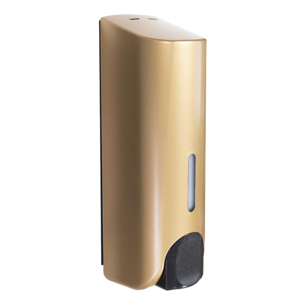 350ML Shower Gel Lotion Soap Dispenser Refillable Shampoo Shower Gel Container Versatile with Clear Window for Bathroom Washroom