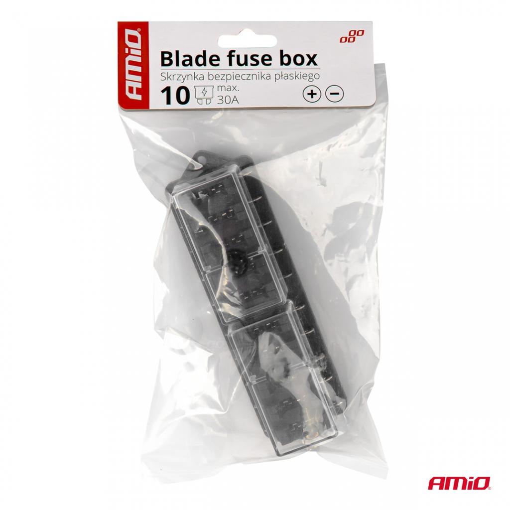 Ceramic Fuse Box 10 Sockets AMIO-03043