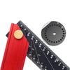 Woodworking Square Ruler Framing Foldable Aluminum Alloy Multi Angle Measuring for