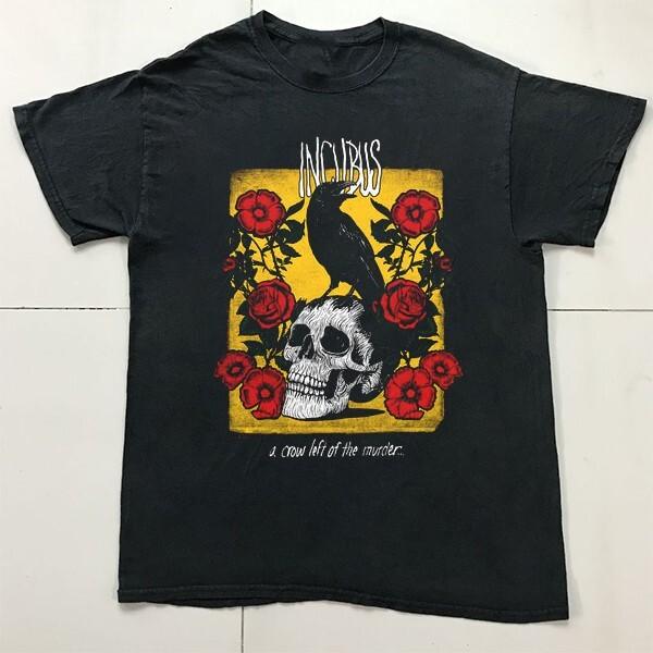 Hot Incubus t shirt A Crow Left of Murder Christmas Gift S-5XL Shirt S