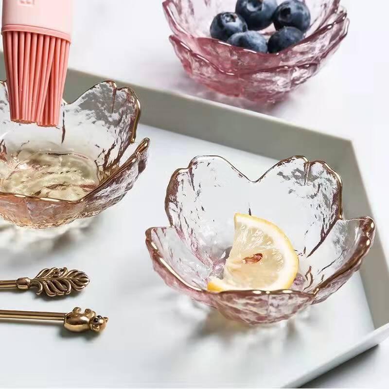 Sakura Glass Dipping Dish