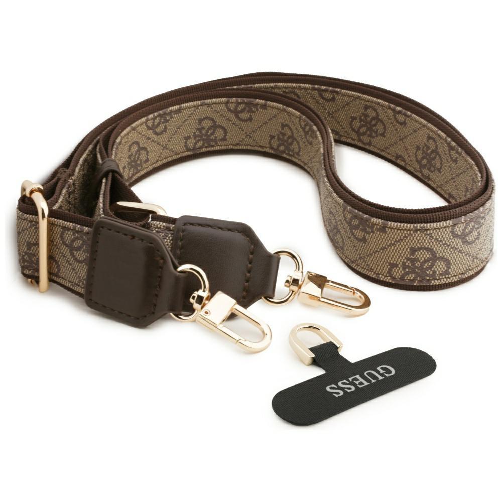 Guess Funda 4G Strass Logo y Correa Grande Para Iphone 17 Magsafe Metal