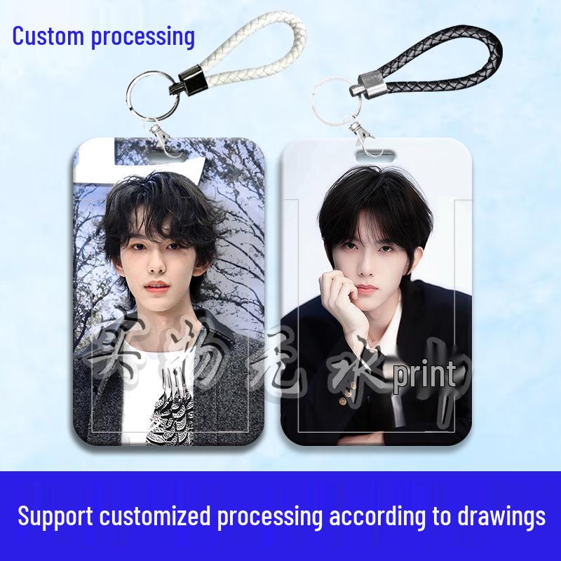 Sliding Cover Card Holder for Students: Durable Protection for Meal, Bus, Water, Campus, and Access Cards