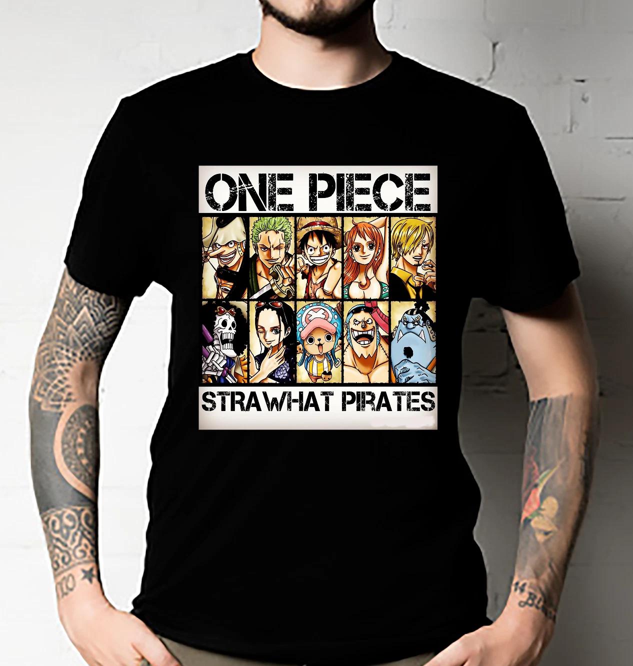 Men s and Women s T-shirts Straw Hat Pirates Classic XXXXL