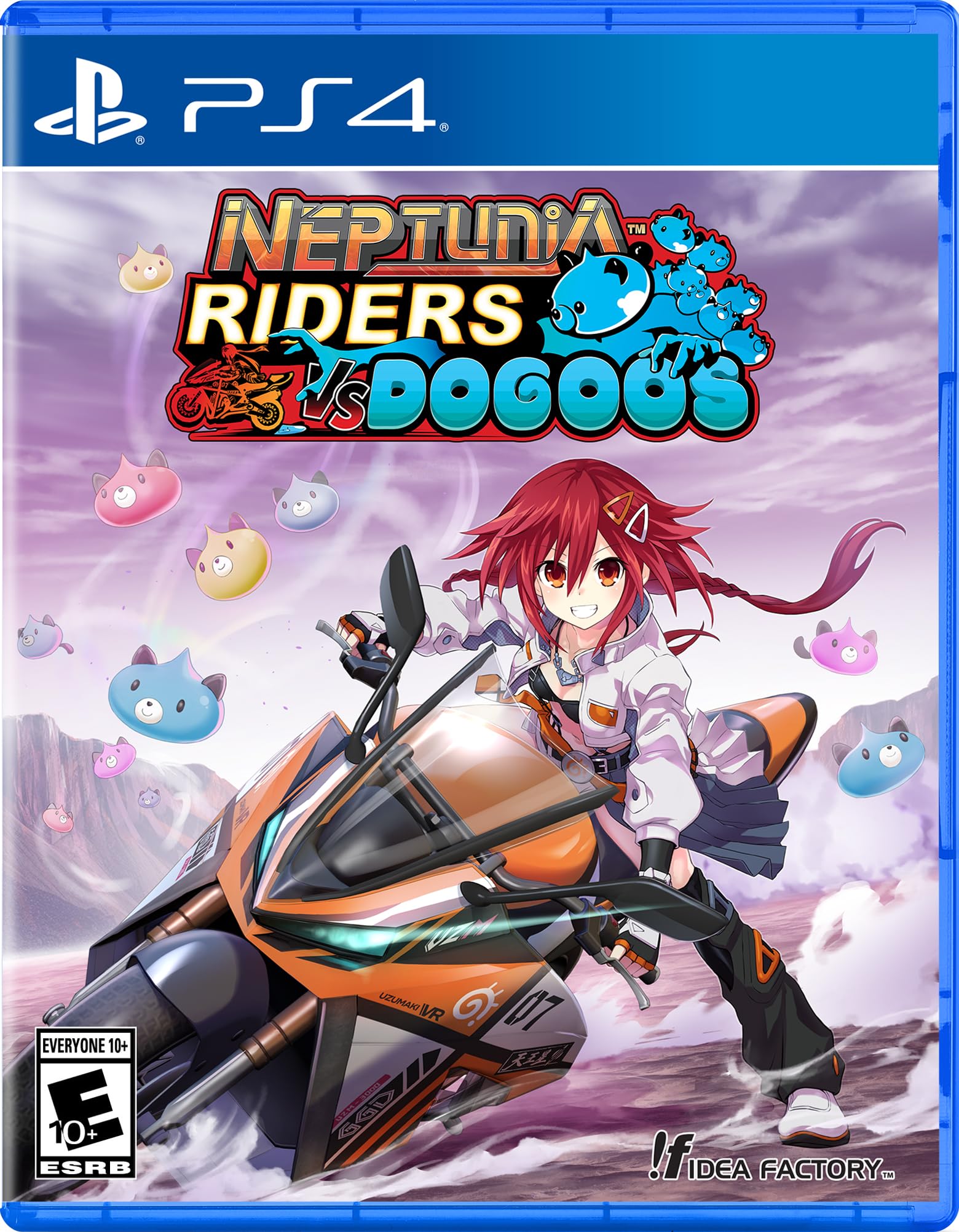 

Neptunia Riders Vs Dogoos North PS4 (Imported Version America) - синій