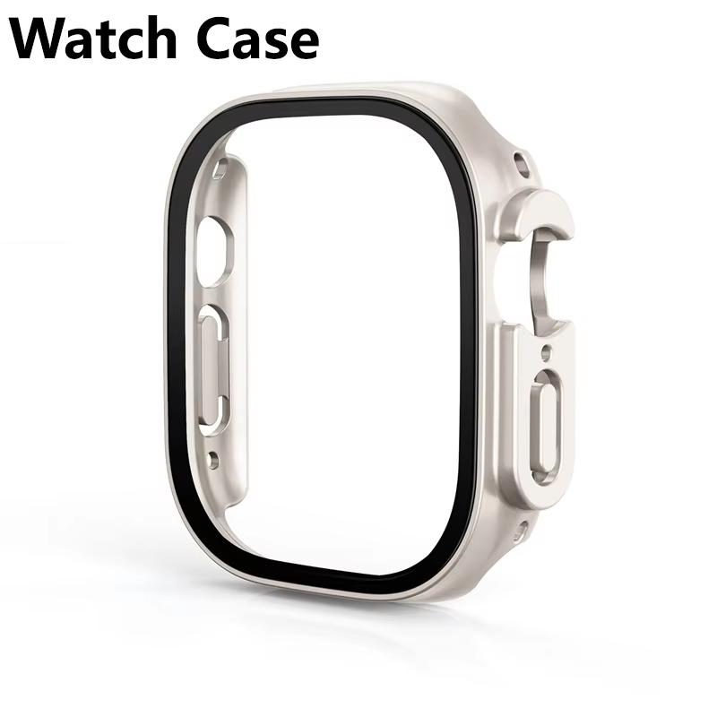 

Stainless Steel titanium alloy Strap For Apple Watch Band Ultra 2 49mm 44mm 45mm 41mm Bracelet iwatch Series 6/7/8/9 watch case 49mm
