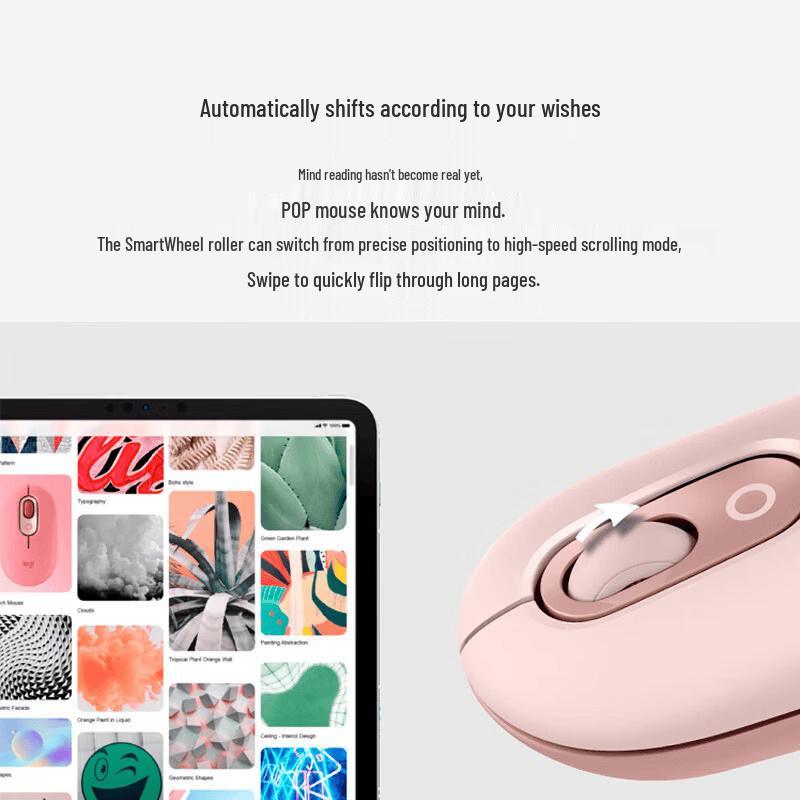 Logitech POP Mouse Bezdrátová myš Bluetooth