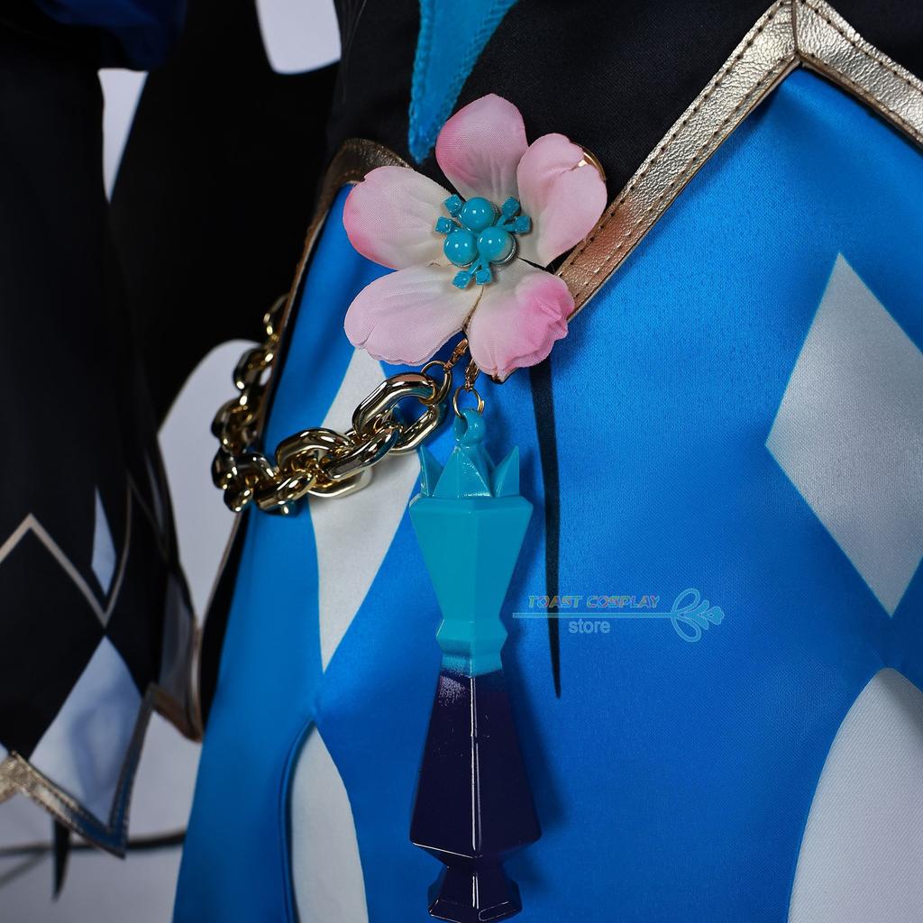Cerydra Honkai Star Rail Cosplay Costume Set Anime Game Carnival Halloween Party Role Play With Dress Wig Shoes Props
