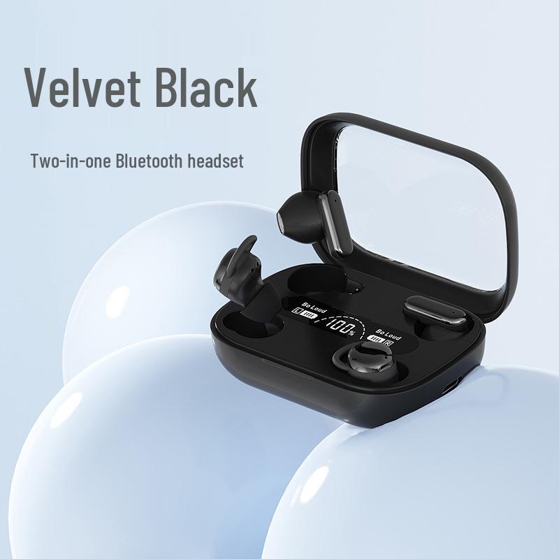 New Q6 Bluetooth Earbuds: High Sound Quality, Long Battery Life, Digital Display, TWS Design.