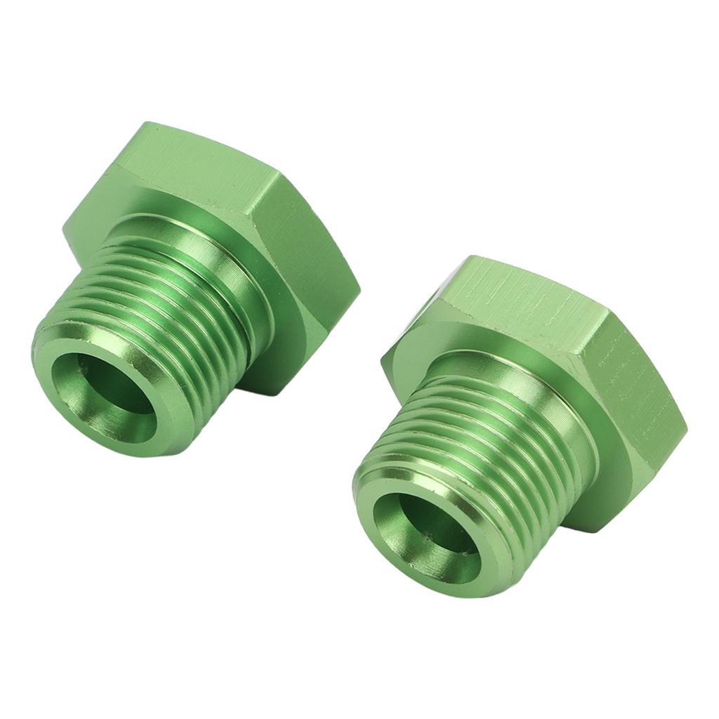 1Pair Aluminum Alloy 17mm Wheel Hex Hub Adapter with Pin for   1Celsius8 RC Car Upgrade Part