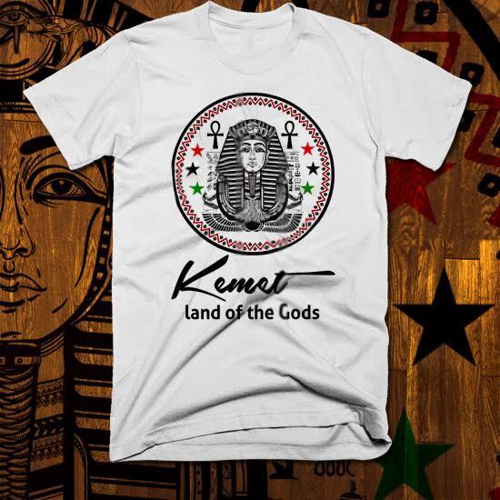 

Egyptian Kemetic T-Shirt Egypt Ankh Eye Of Horus Pharaoh MAAT Land of Gods, new 3XL