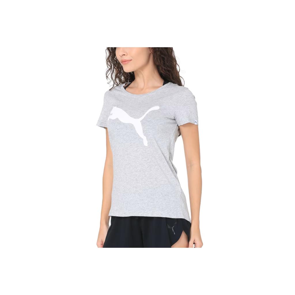 Puma Athletic Round Neck Slim Fit Breathable Sports Short Sleeve T-Shirt Women Tops 850147-04
