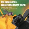 15x 120 Degree 2-in-1 Wide Angle Lens for Android Phones Mobile Phone Macro Lens for Smart Phones