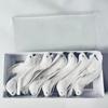 6PCS Statue Simulation Birds with Clip Artificial Foam Feathers Birds  For Wedding Christmas Home
